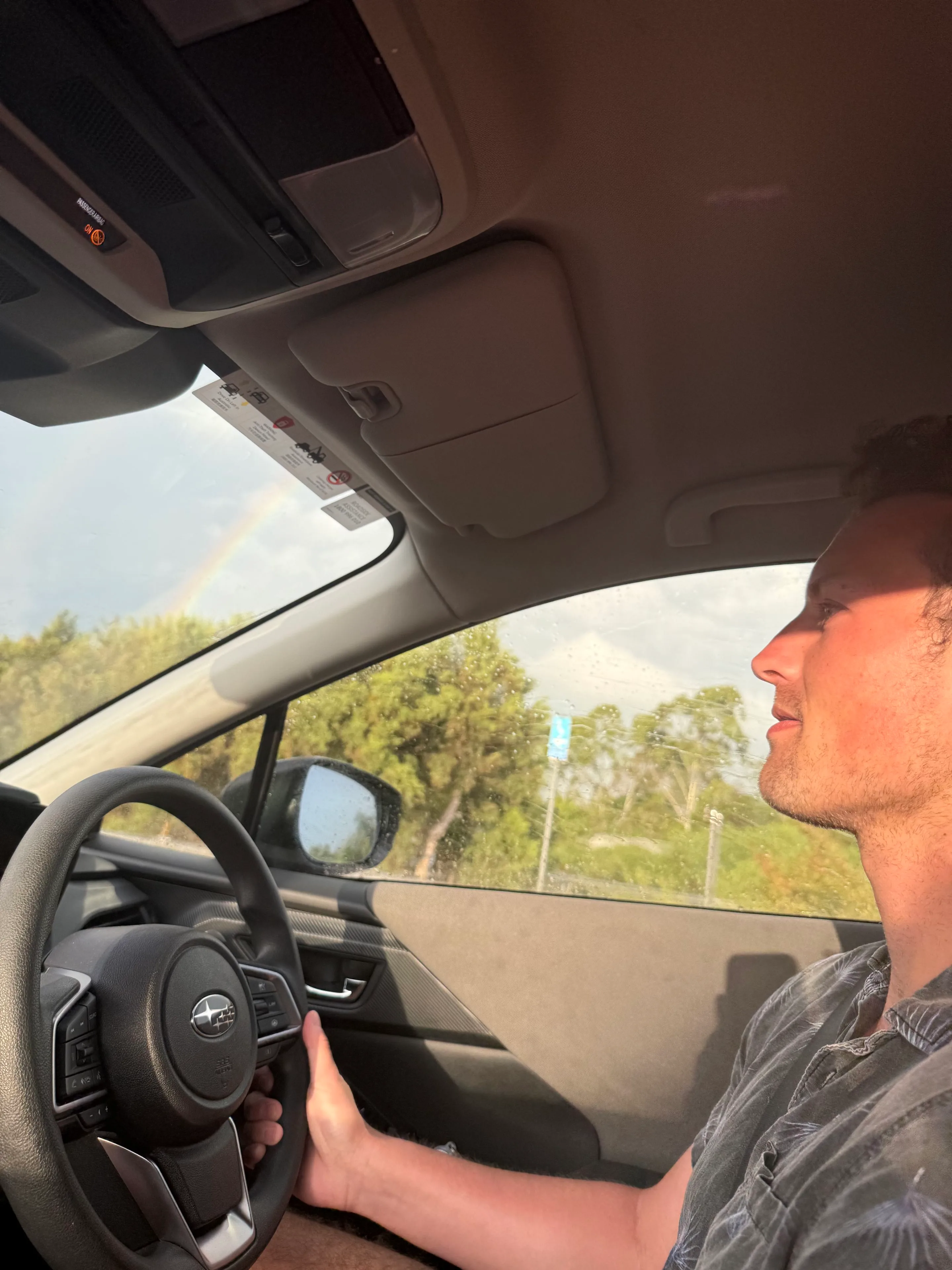 big o + subaru + rainbow